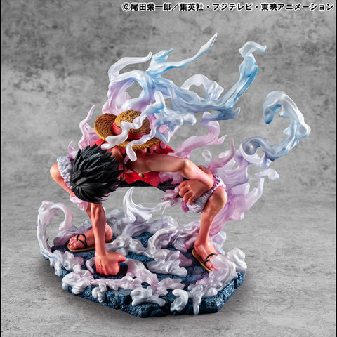 One Piece P.O.P PVC Statue Monkey D. Ruffy Gear 2 Limited Edition 19 cm - underpaidcollectibles