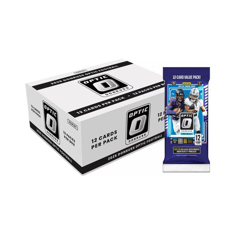 2025 Panini Donruss Optic Football NFL Value Pack Box