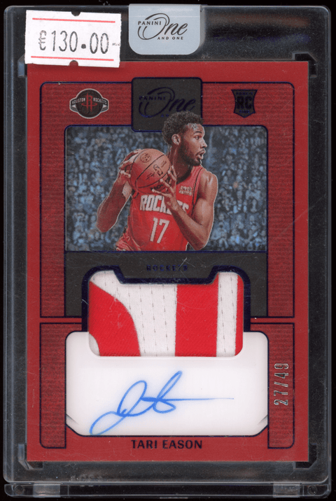 Panini One and One: Tari Eason Red Auto - Einzelkarte (EN) - underpaidcollectibles