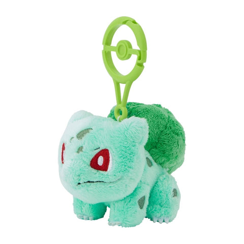 Pokémon Bisasam (Bulbasaur) Adventure Partners Plush Schlüsselanhänger (Key Chain) - underpaidcollectibles