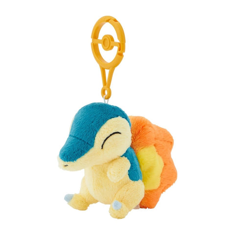 Pokémon Feurigel (Cyndaquil) Adventure Partners Plush Key Chain - underpaidcollectibles
