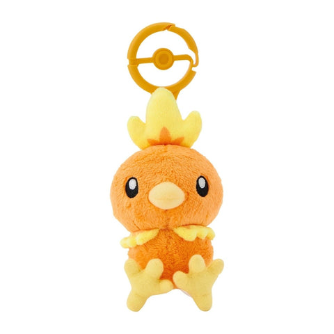 Pokémon Flemmli (Torchic) Adventure Partners Plush Key Chain - underpaidcollectibles
