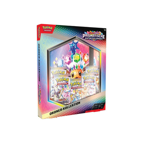 Pokémon TCG – Karmesin & Purpur: Prismatische Entwicklungen Ordner Kollektion (DE)