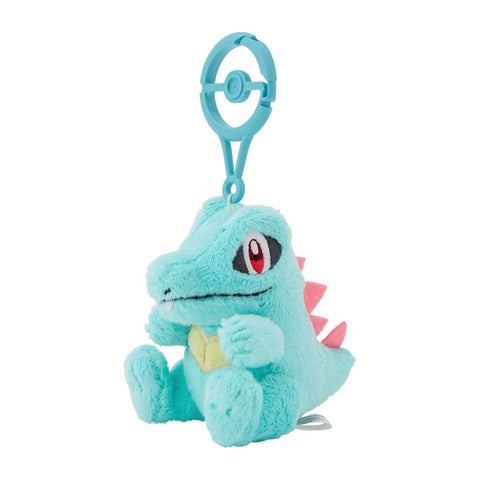 Pokémon Karnimani (Totodile) Adventure Partners Plush Schlüsselanhänger (Key Chain) - underpaidcollectibles