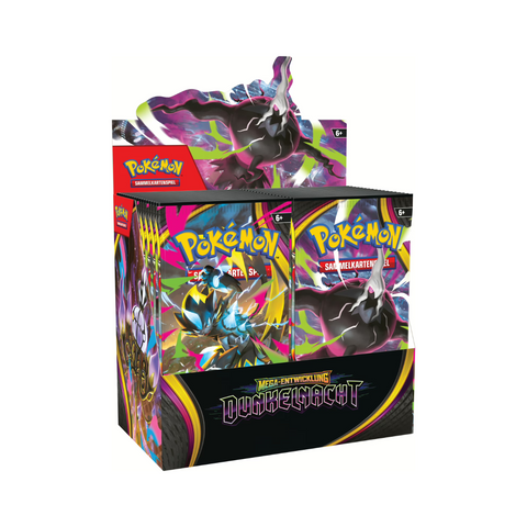 Pokemon TCG: Mega-Entwicklung Dunkelnacht Booster Display (DE)