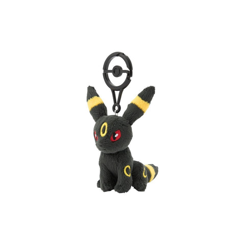 Pokémon Nachtara (Umbreon) Adventure Partners Plush Schlüsselanhänger (Key Chain) - underpaidcollectibles