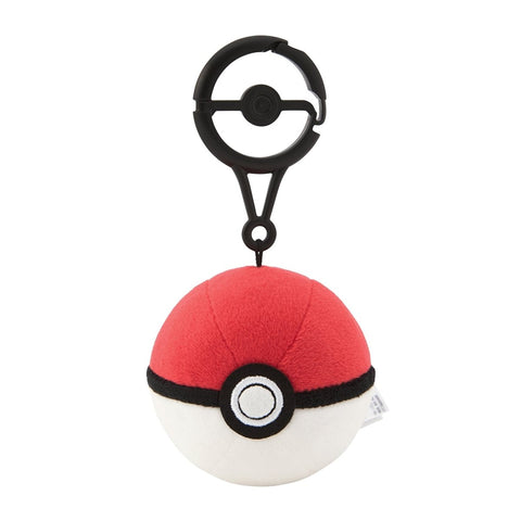 Pokémon Pokéball (Pokeball) Adventure Plush Key Chain - underpaidcollectibles