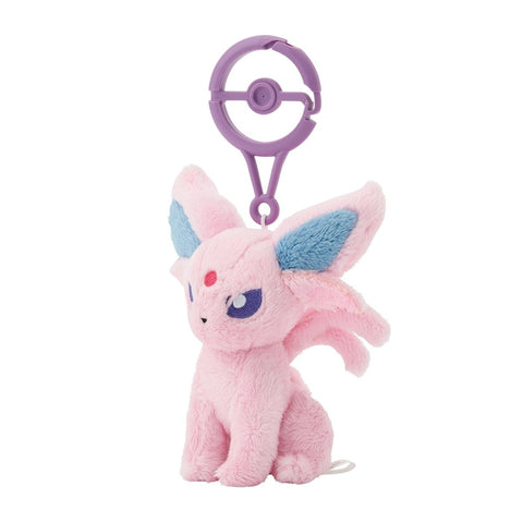 Pokémon Psiana (Espeon) Adventure Partners Plush Schlüsselanhänger Key Chain - underpaidcollectibles