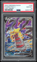 Pokémon Sammelkartenspiel: Giratina V (185/196) PSA 10- Einzelkarte (EN) - underpaidcollectibles