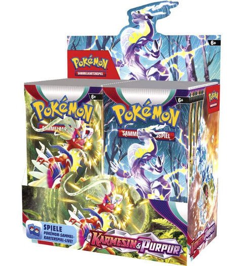 Pokémon Sammelkartenspiel Karmesin & Purpur KP01 Display (DE) - underpaidcollectibles