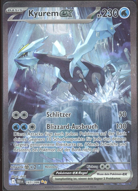 Pokémon Schwarze Blitze BLK 165 Kyurem ex (DE) - underpaidcollectibles