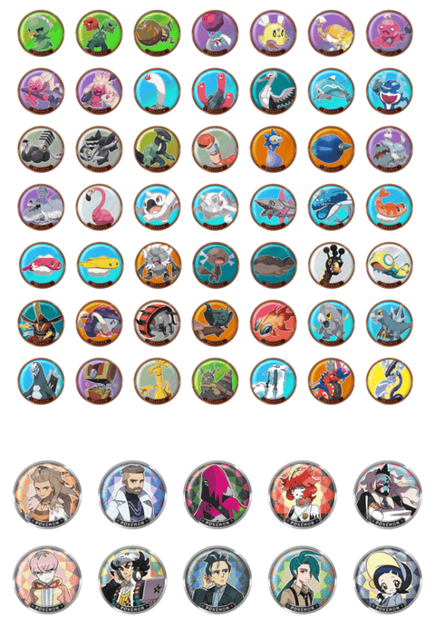 Pokémon TCG: Blind Box – Magnetic Coin Set Paldea 2.0 (CHN) - underpaidcollectibles