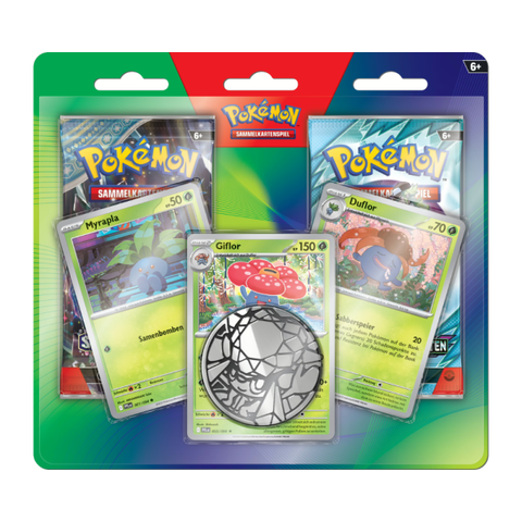 Pokemon TCG: Enhanced 2-Pack Blister 2026 - Myrapla, Giflor & Duflor (DE) - underpaidcollectibles