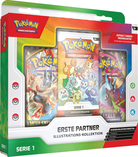 Pokemon TCG: Erste - Partner - Kollektion Serie 1 (DE) - underpaidcollectibles