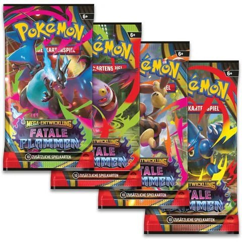 Pokémon TCG: Fatale Flammen - Booster Display (DE) - underpaidcollectibles