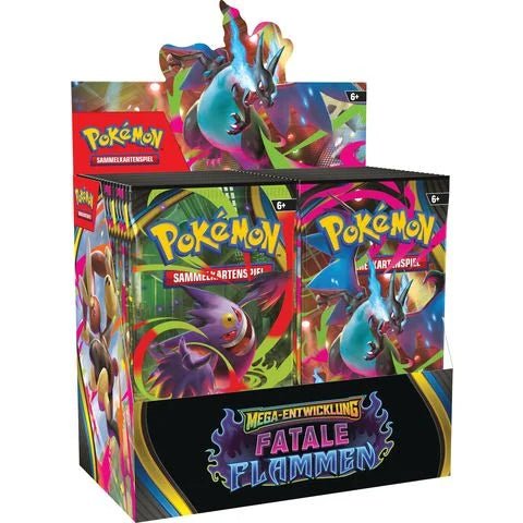 Pokémon TCG: Fatale Flammen - Booster Display (DE) - underpaidcollectibles