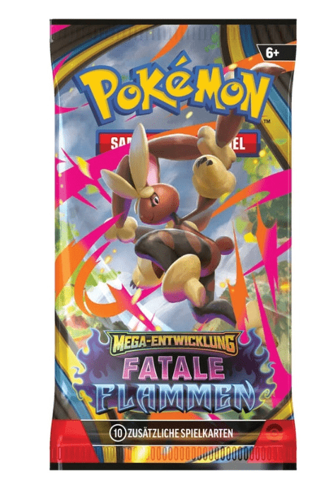 Pokémon TCG: Fatale Flammen - Booster Pack (DE) - underpaidcollectibles