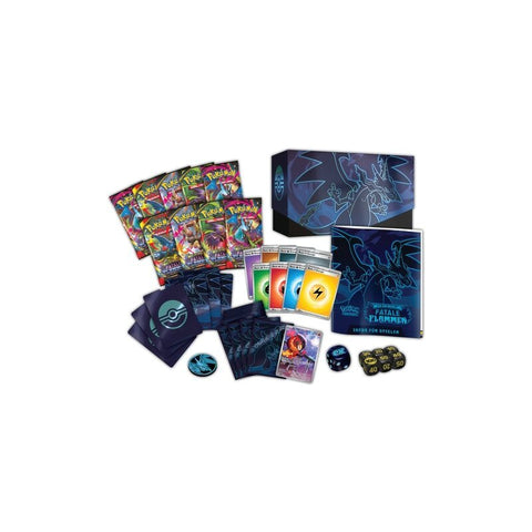 Pokémon TCG: Fatale Flammen Top - Trainer - Box (DE) - underpaidcollectibles