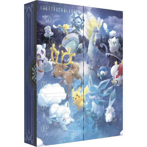 Pokémon TCG: Festtagskalender / Adventskalender 2023 (DE) - underpaidcollectibles