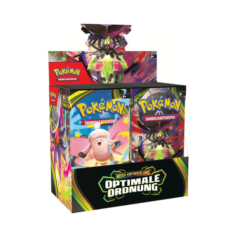 Pokemon TCG: ME03 Optimale Ordnung Booster Display (DE) - underpaidcollectibles