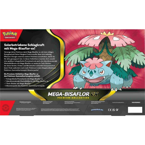 Pokémon TCG: Mega - Bisaflor - EX Premium - Kollektion (DE) - underpaidcollectibles