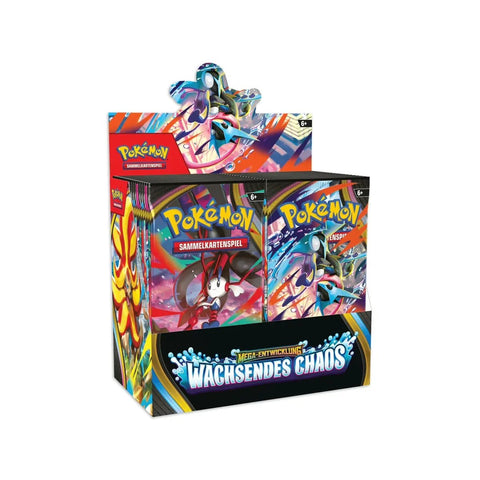 Pokemon TCG: Mega Entwicklung Wachsendes Chaos Display (DE) - underpaidcollectibles