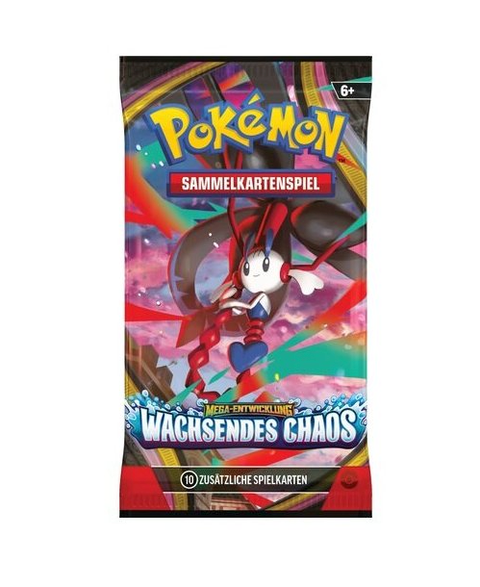 Pokémon TCG: Mega Entwicklungen Wachsendes Chaos Boosterpack (DE) - underpaidcollectibles