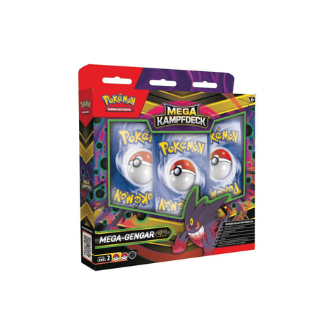 Pokémon TCG: Mega Gengar ex Mega Kampfdeck (DE) - underpaidcollectibles