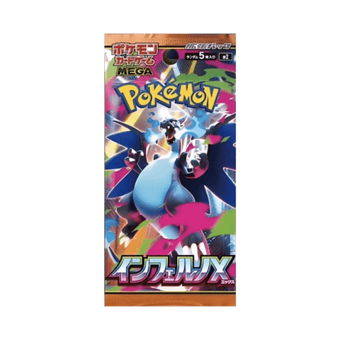 Pokémon TCG: Mega Inferno X Booster Pack M2 (JP) - underpaidcollectibles