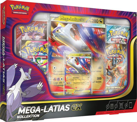 Pokémon TCG: Mega - Latias EX Kollektion (DE) - underpaidcollectibles