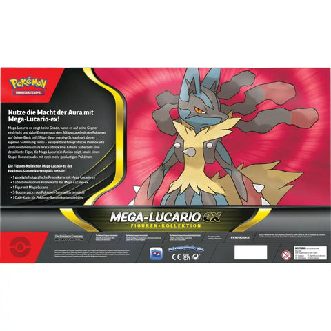 Pokémon TCG: Mega Lucario ex Figuren - Kollektion (DE) - underpaidcollectibles