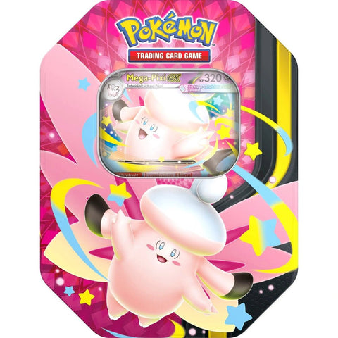 Pokémon TCG Mega - Pixi - ex Tin - Box Mega - Mondschein (DE) - underpaidcollectibles