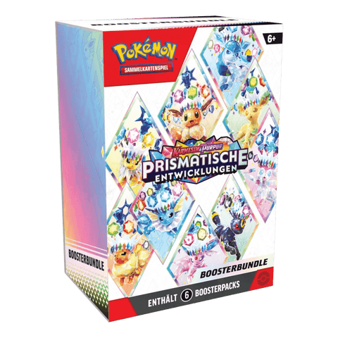 Pokémon TCG: Prismatische Entwicklungen (KP8.5) - Booster Bundle (DE) - underpaidcollectibles