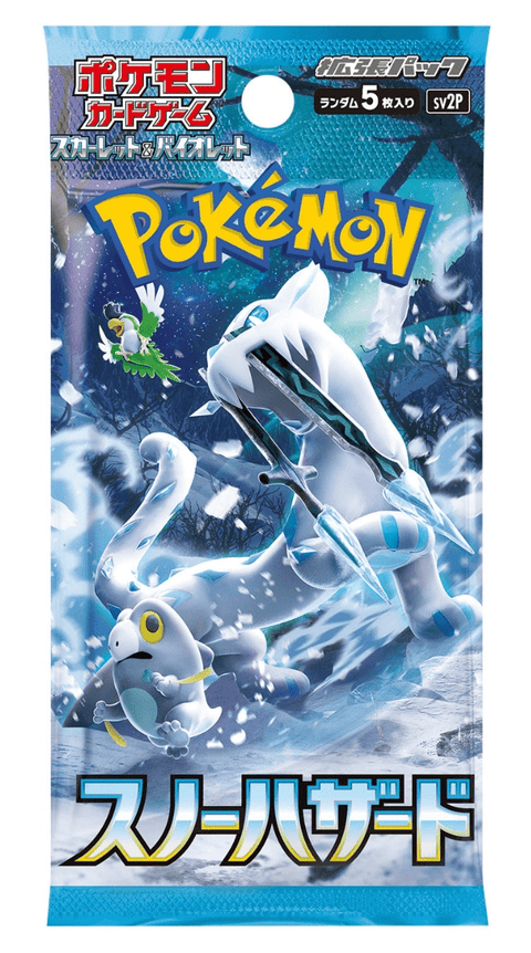 Pokémon TCG: Snow Hazard SV2P Booster Pack (JP) - underpaidcollectibles