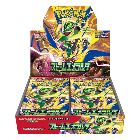 Pokemon TCG: Storm Emeralda Booster Display M6 (JP) - underpaidcollectibles
