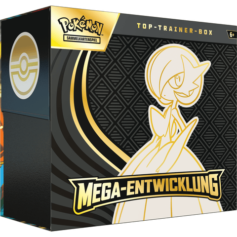 Pokémon TCG: Top - Trainer - Box Mega - Entwicklung – Guardevoir (DE) - underpaidcollectibles