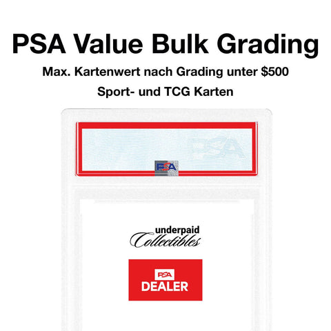 PSA Value Bulk Grading - underpaidcollectibles