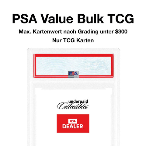 PSA Value Bulk TCG Grading - underpaidcollectibles
