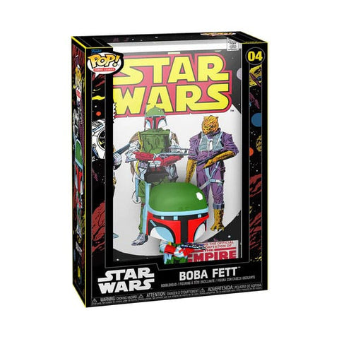Star Wars POP! Comic Cover Vinyl Figur Boba Fett 9 cm - underpaidcollectibles