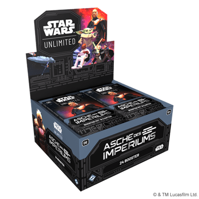 Star Wars Unlimited: Ashes of the Empire - Booster Display (24 Booster) (DE) - underpaidcollectibles