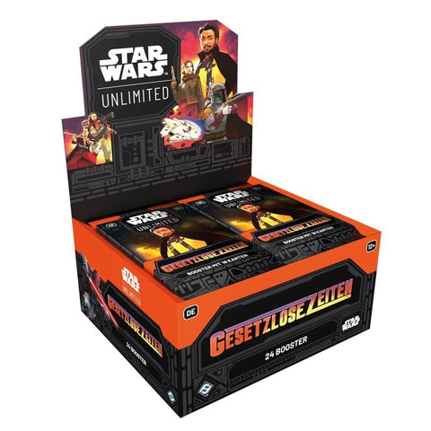 Star Wars: Unlimited - Gesetzlose Zeiten - Booster Display (24) (DE) - underpaidcollectibles