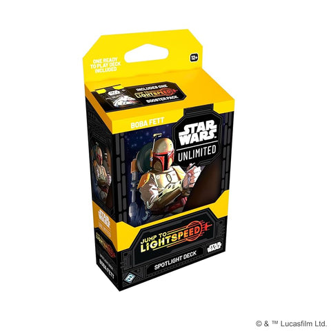 Star Wars Unlimited: Jump to Lightspeed - Spotlight Deck Boba Fett (EN) - underpaidcollectibles