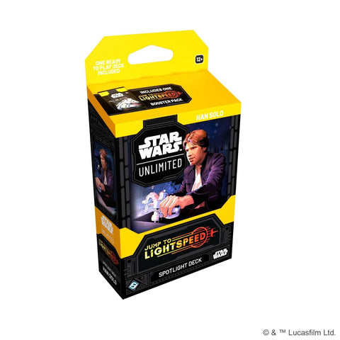 Star Wars Unlimited: Jump to Lightspeed - Spotlight Deck Han Solo (EN) - underpaidcollectibles