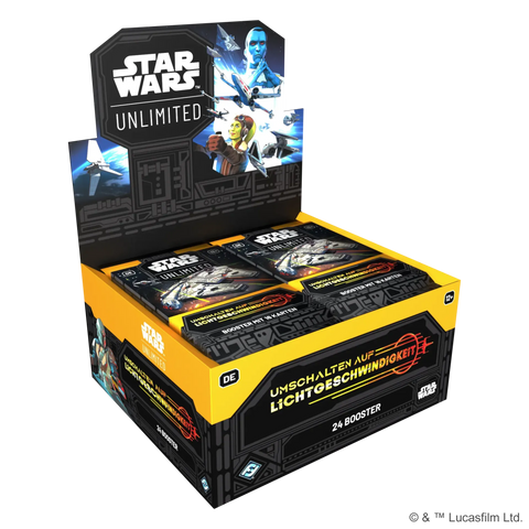 Star Wars Unlimited: Umschalten auf Lichtgeschwindigkeit - Display (DE) - underpaidcollectibles