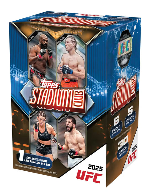2025 Topps Stadium Club UFC Value Blaster Box