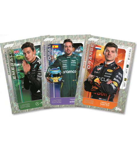 turbo attax rare cards Topps F1 Turbo Attax 2025 Trading Cards - Mega Tin DIAMOND EDITION