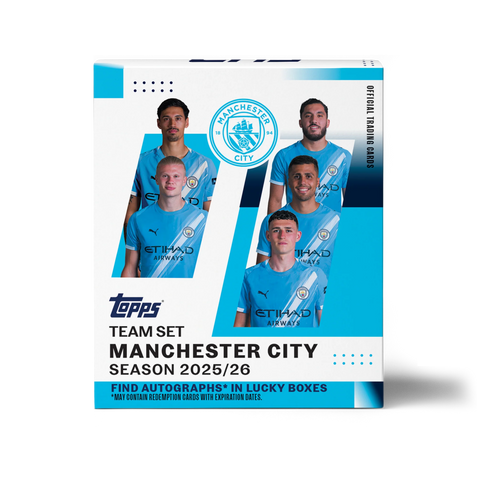 Topps Manchester City 2025/26 Team Set - underpaidcollectibles