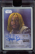 Topps Star Wars Stephen "Thundercat" Bruner as The Modifier Galactic Antiquities Auto /25 - underpaidcollectibles