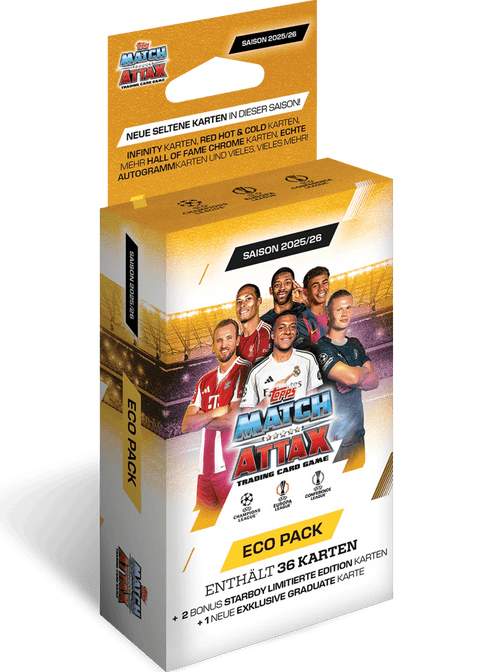 Topps UCC Champions League Match Attax 2025/26 - Eco Pack - underpaidcollectibles