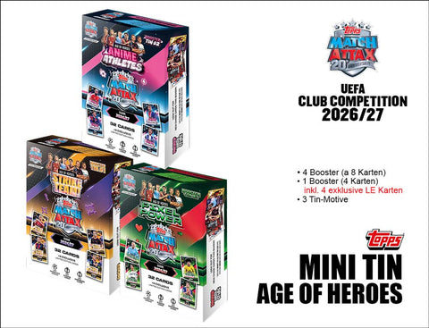 Topps UEFA Champions League Club Competition Match Attax 2026/2027 - Mini Tin - underpaidcollectibles